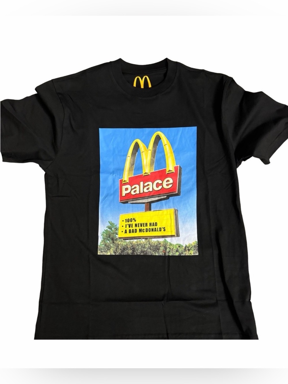 PALACE X MCDONALDS SIGN SHIRT